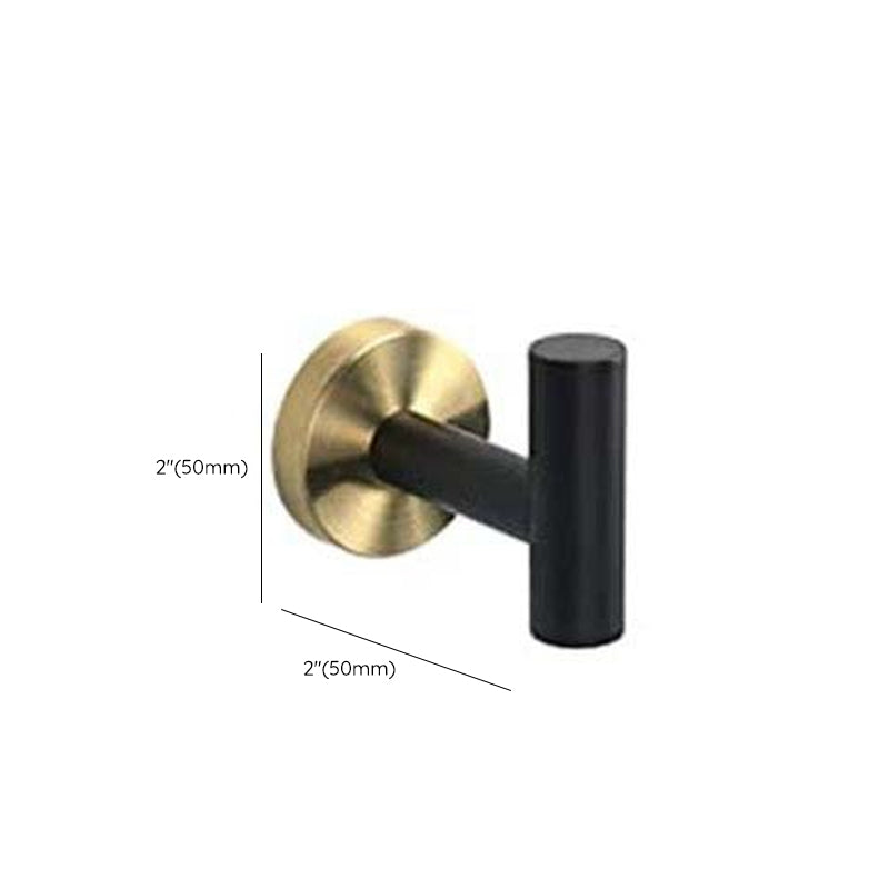 Siopsrl| Traditional Bathroom Hardware Accessory Set Towel Ring/Bathrobe Hook/Towel Bar