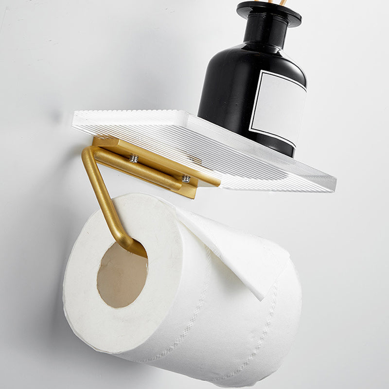 Siopsrl| Modern Bathroom Hardware Towel Rail Bath Shelf Bathroom Accessories Set