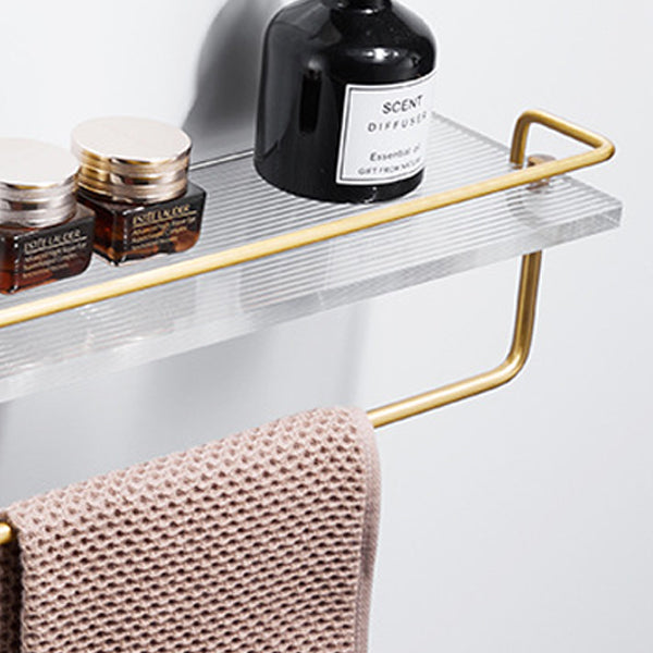 Siopsrl| Modern Bathroom Hardware Towel Rail Bath Shelf Bathroom Accessories Set