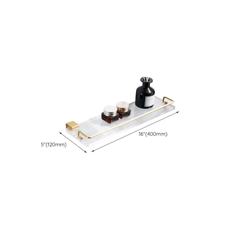 Siopsrl| Modern Bathroom Hardware Towel Rail Bath Shelf Bathroom Accessories Set