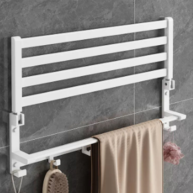 Siopsrl| Modern White Bathroom Hardware Set Towel Rack Bath Shelf Bathroom Hardware Set