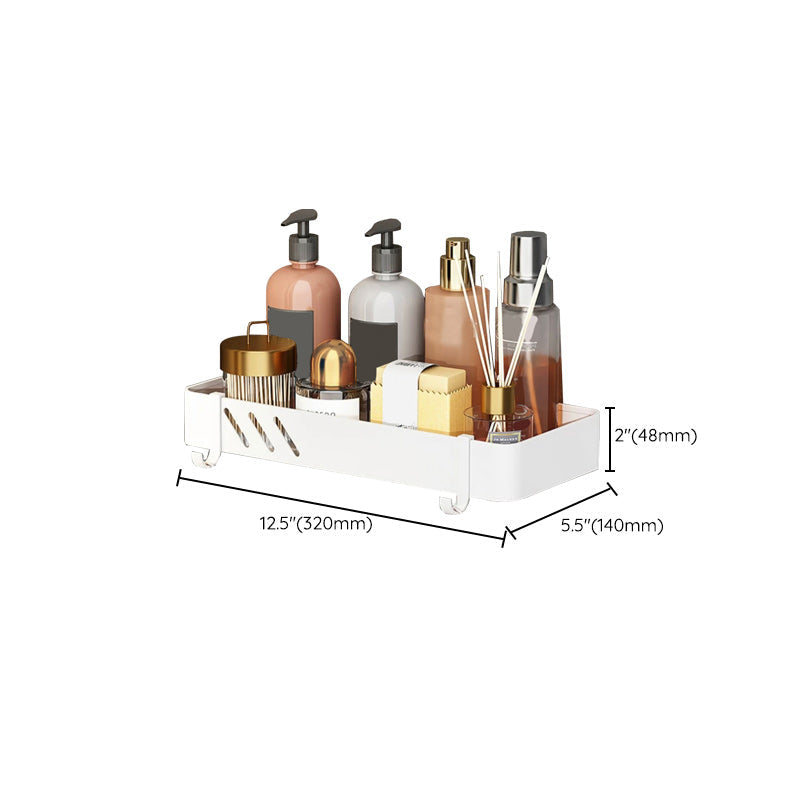 Siopsrl| Modern White Bathroom Hardware Set Towel Rack Bath Shelf Bathroom Hardware Set