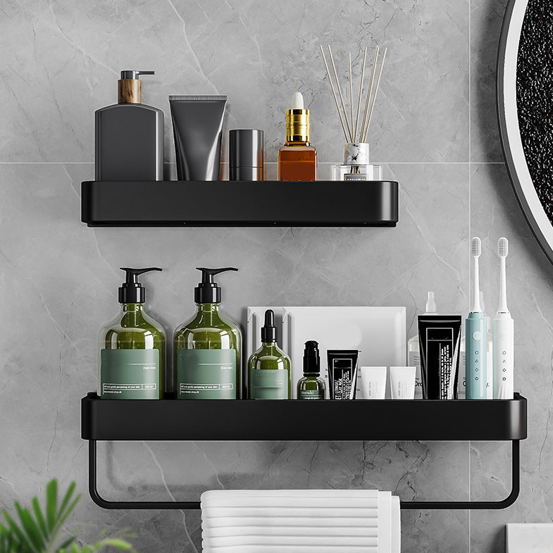 Siopsrl| Contemporary Bathroom Accessories Hardware Set Aluminum Bathroom Shelf