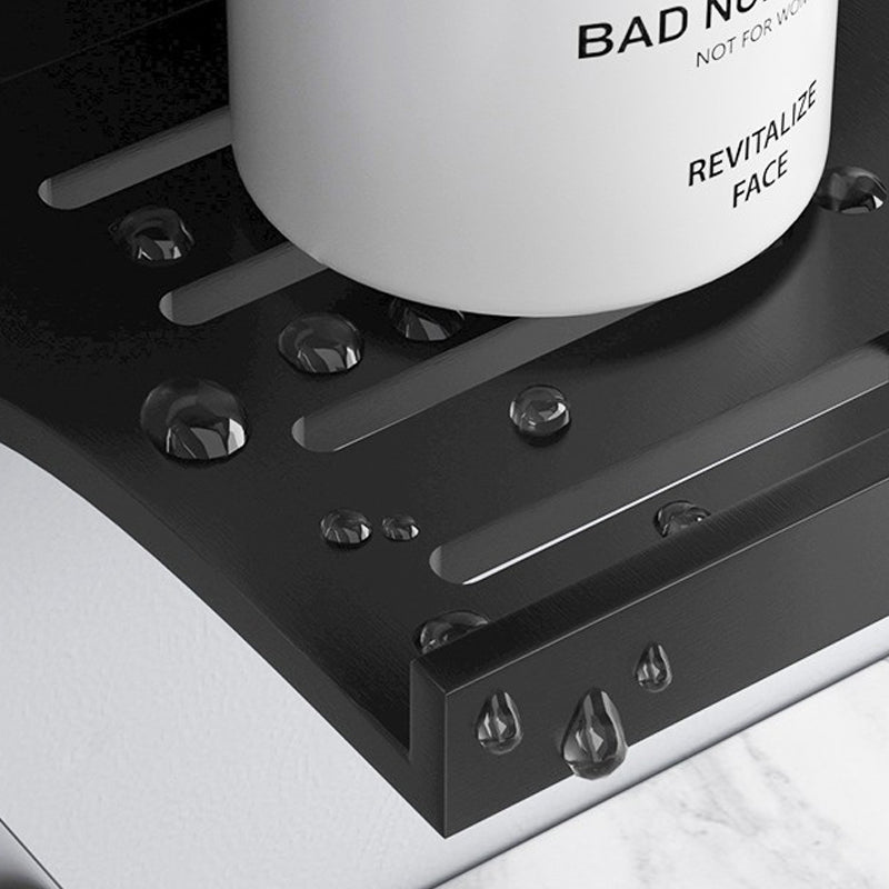 Siopsrl| 2-piece modern bathroom hardware set bathroom shelf