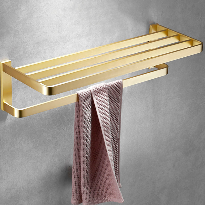 Siopsrl| Brushed Brass Bathroom Hardware Set Retro Golden Bathroom Accessories Set
