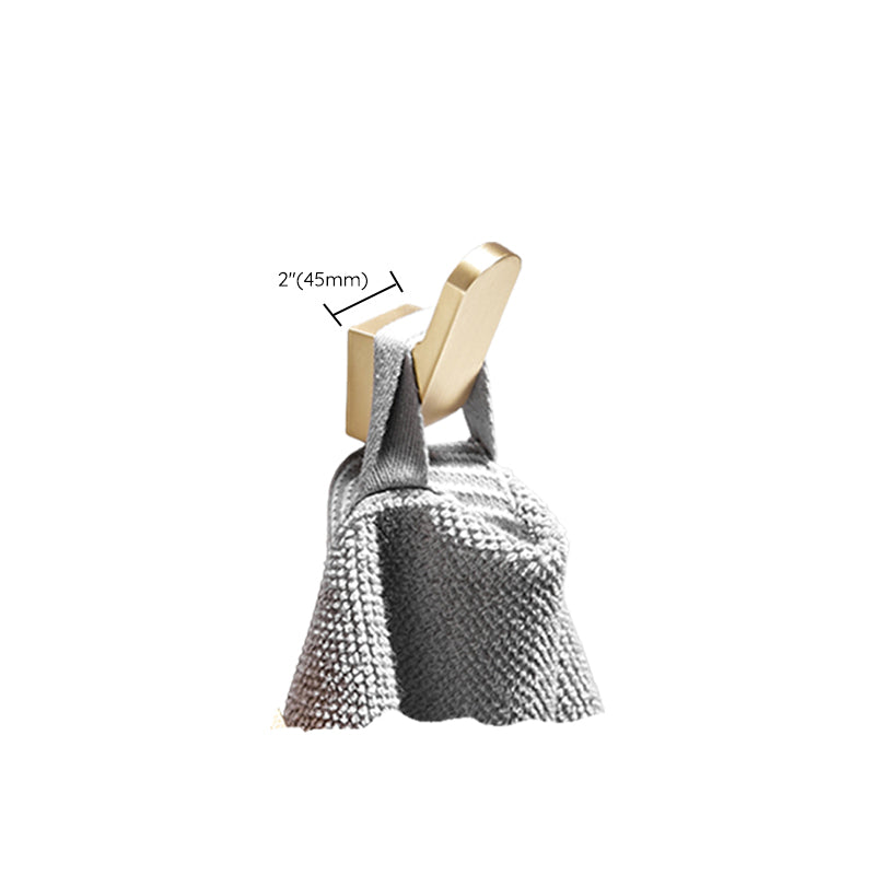 Siopsrl| Brushed Brass Bathroom Hardware Set Retro Golden Bathroom Accessories Set