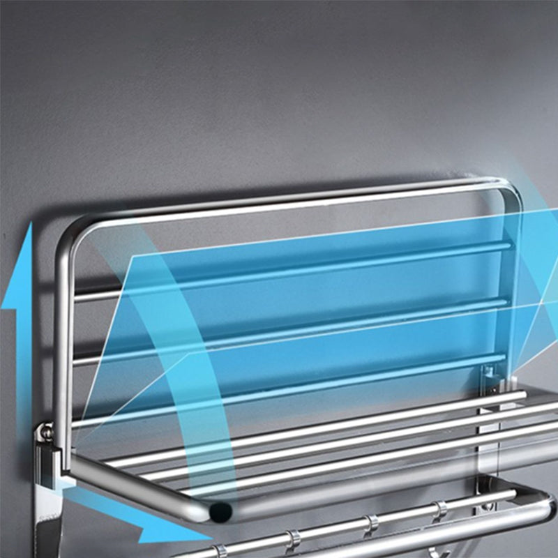 Siopsrl| Modern Stainless Steel Bathroom Shelf Bathroom Accessories Hardware Set
