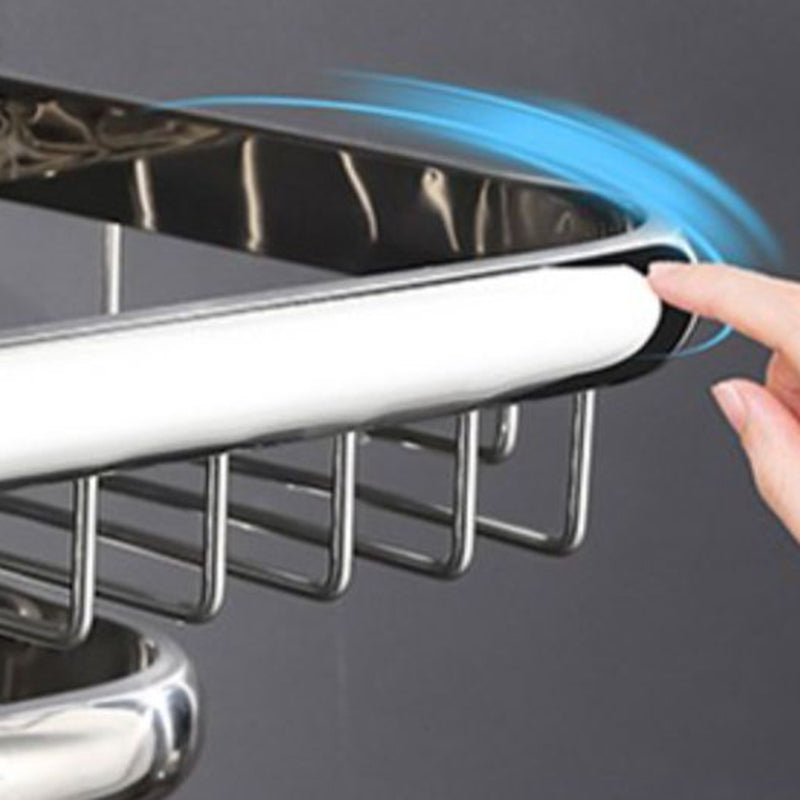 Siopsrl| Modern Stainless Steel Bathroom Shelf Bathroom Accessories Hardware Set