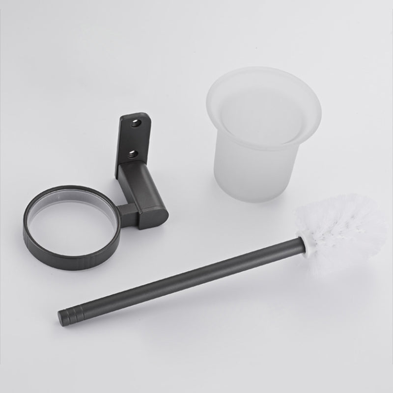 Siopsrl| Modern Stainless Steel Towel Ring Bathroom Set Bathroom Shelf Bathroom Accessories Set