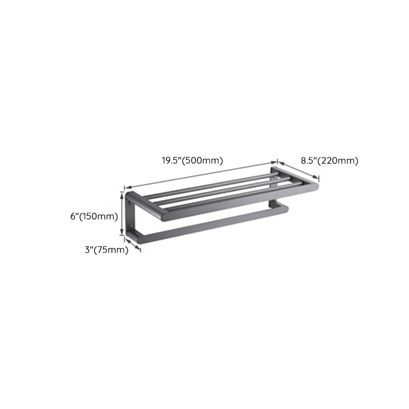 Siopsrl| Modern Stainless Steel Towel Ring Bathroom Set Bathroom Shelf Bathroom Accessories Set