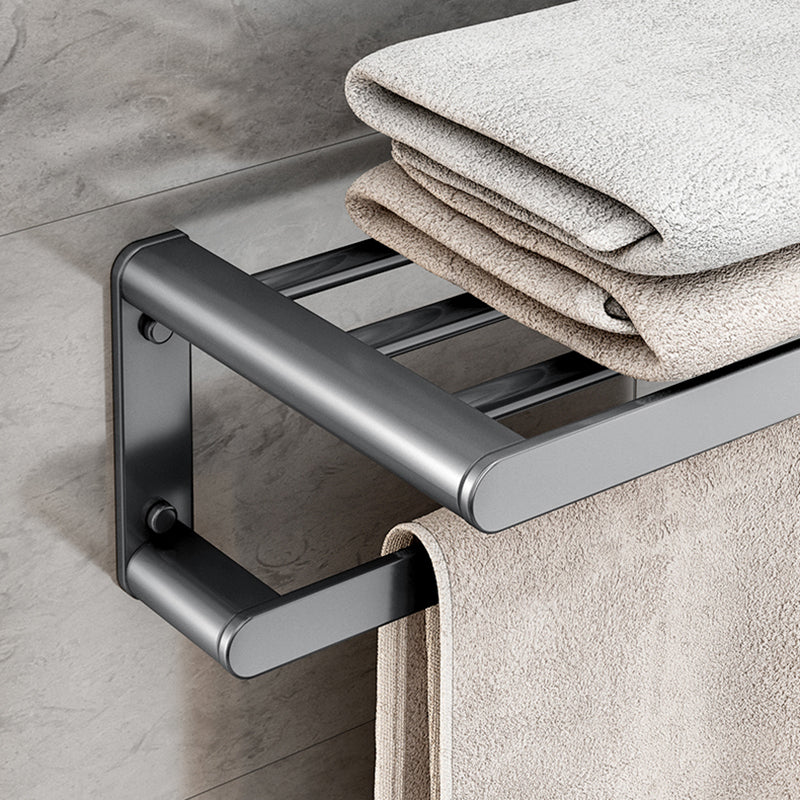 Siopsrl| Matte Gray Bathroom Hardware Set Modern Bathroom Accessories Set