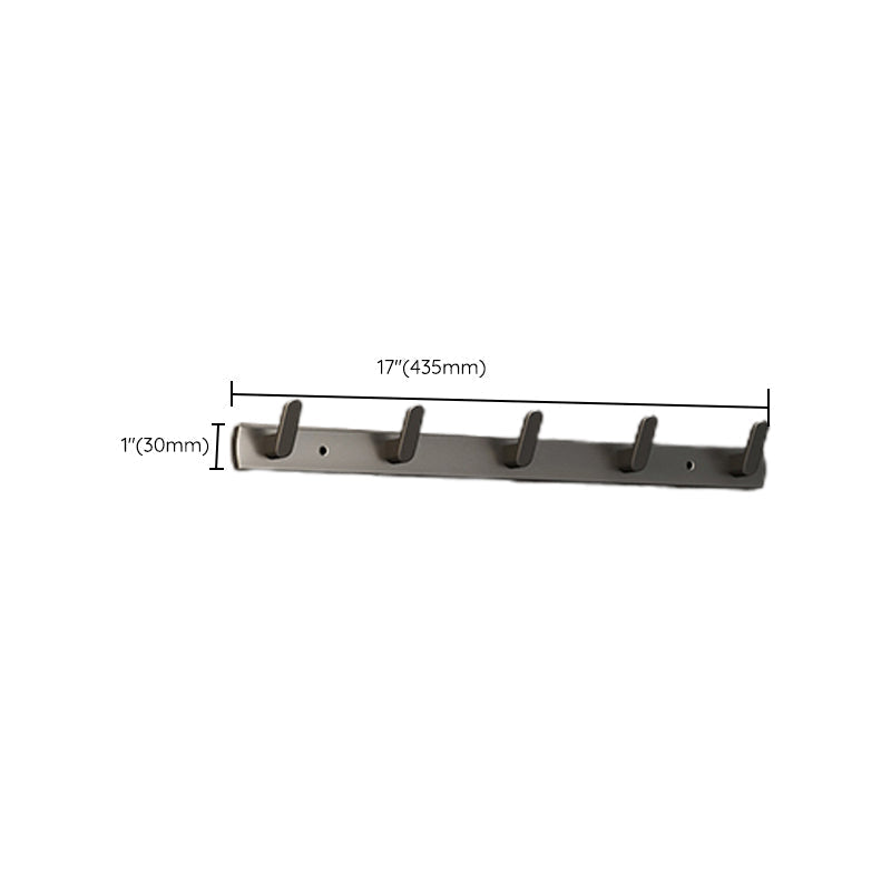 Siopsrl| Matte Gray Bathroom Hardware Set Modern Bathroom Accessories Set