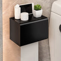 Siopsrl| Modern Bathroom Set with Bath Shelf/Towel Holder & Paper Holder Black Bathroom Hardware