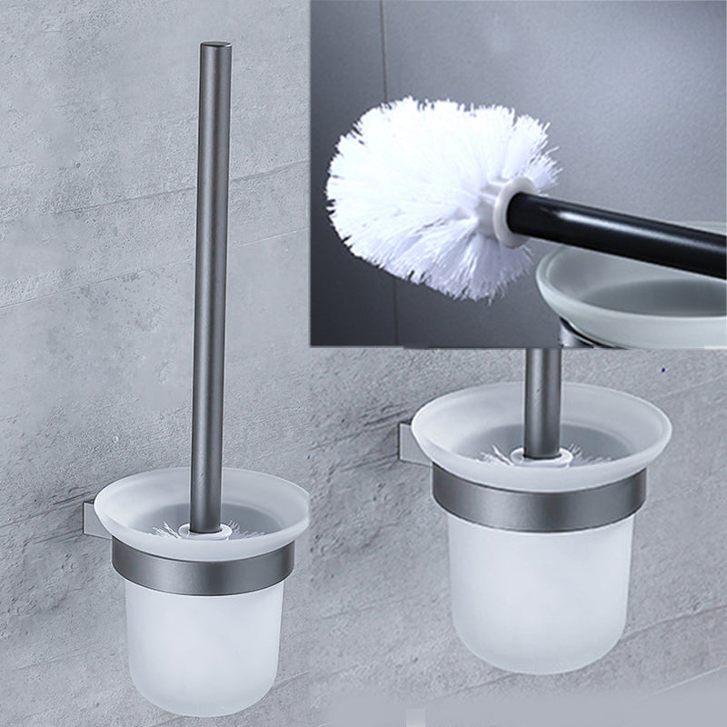 Siopsrl| Modern Bathroom Hardware Toilet Paper Holder Bathroom Shelf Bathroom Accessories Set