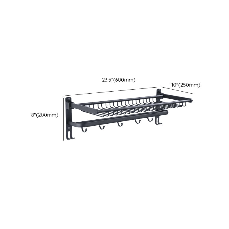 Siopsrl| Modern Bathroom Hardware Toilet Paper Holder Bathroom Shelf Bathroom Accessories Set