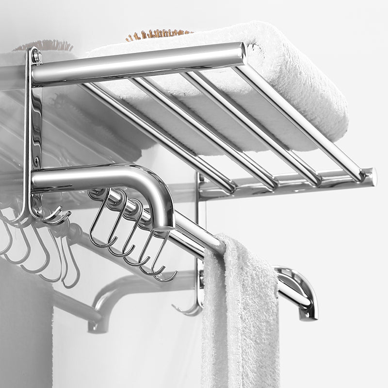 Siopsrl| Modern Bathroom Accessory Set Stainless Steel Bathroom Shelf Bathroom Set