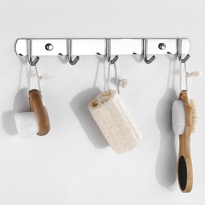 Siopsrl| Modern Bathroom Accessory Set Stainless Steel Bathroom Shelf Bathroom Set