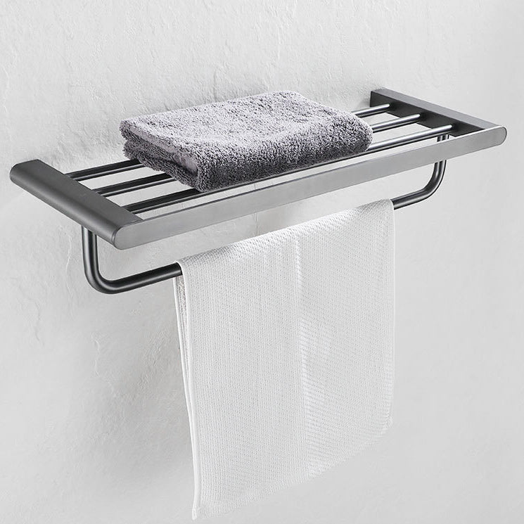 Siopsrl| 5-piece modern bathroom accessory set made of stainless steel with towel rail/robe hooks/toilet paper holder