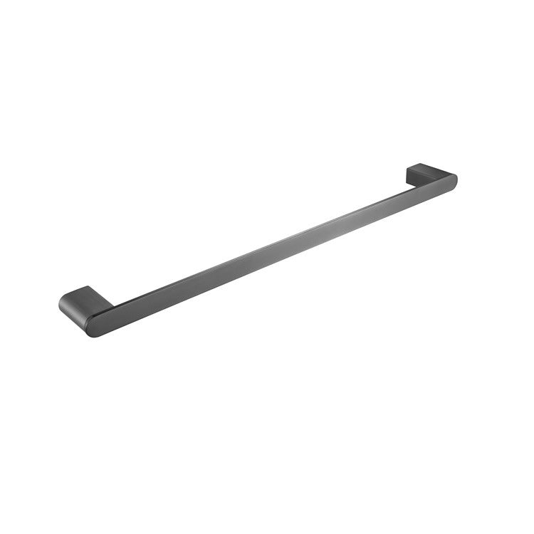 Siopsrl| 5-piece modern bathroom accessory set made of stainless steel with towel rail/robe hooks/toilet paper holder