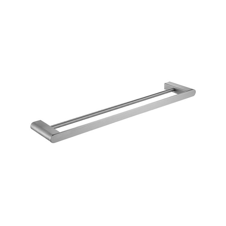Siopsrl| 5-piece modern bathroom accessory set made of stainless steel with towel rail/robe hooks/toilet paper holder