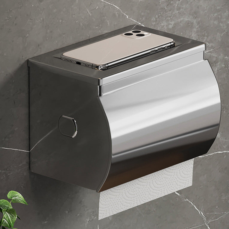 Siopsrl| Modern Bathroom Accessory Set Paper Holder Bathroom Shelf Stainless Steel Bathroom Hardware