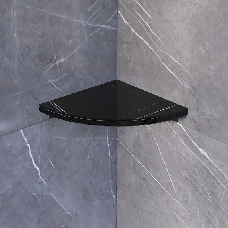 Siopsrl| 3-piece modern bathroom accessory set marble and metal bathroom shelf