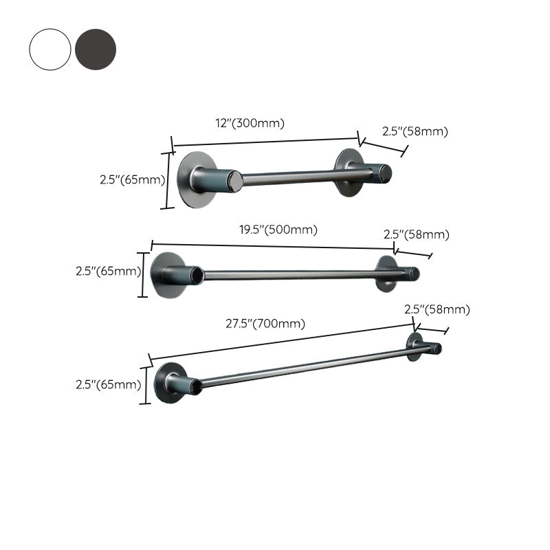 Siopsrl| 2-piece modern bathroom accessories set metal slipper rack/towel bar