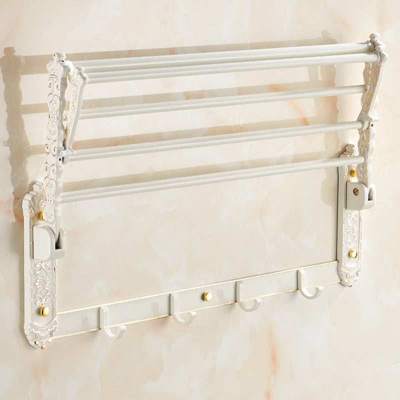 Siopsrl| Traditional Bath Accessories Set White Bathroom Accessories Hardware Set