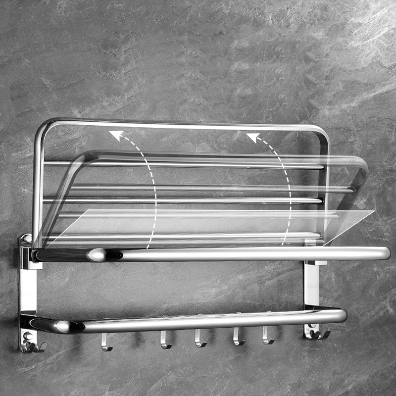 Siopsrl| Modern Bathroom Accessories Set Silver Bathroom Accessories Hardware Set