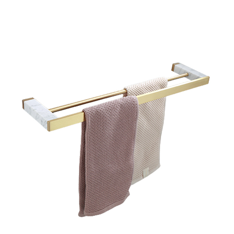 Siopsrl| Polished Brass Bathroom Accessory Set Marble Bathroom Hardware