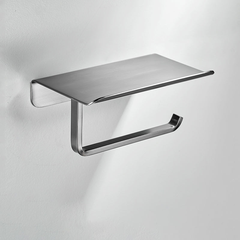 Siopsrl| Matte Gray Bathroom Set Metal Bathroom Accessories Hardware Set