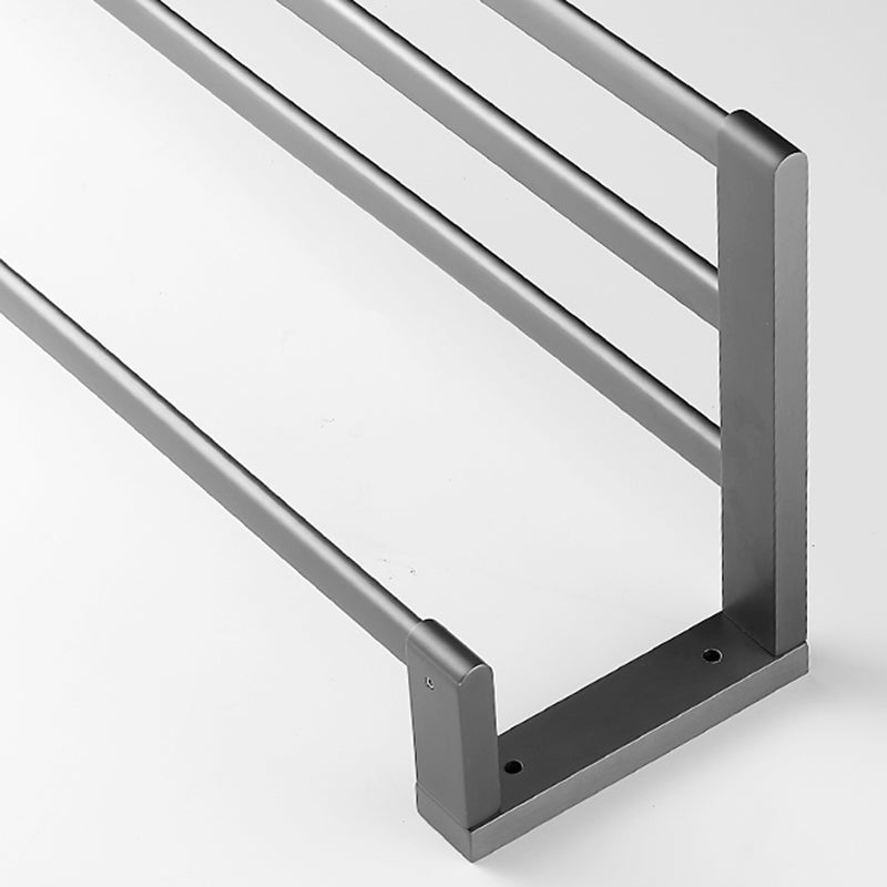 Siopsrl| Matte Gray Bathroom Set Metal Bathroom Accessories Hardware Set