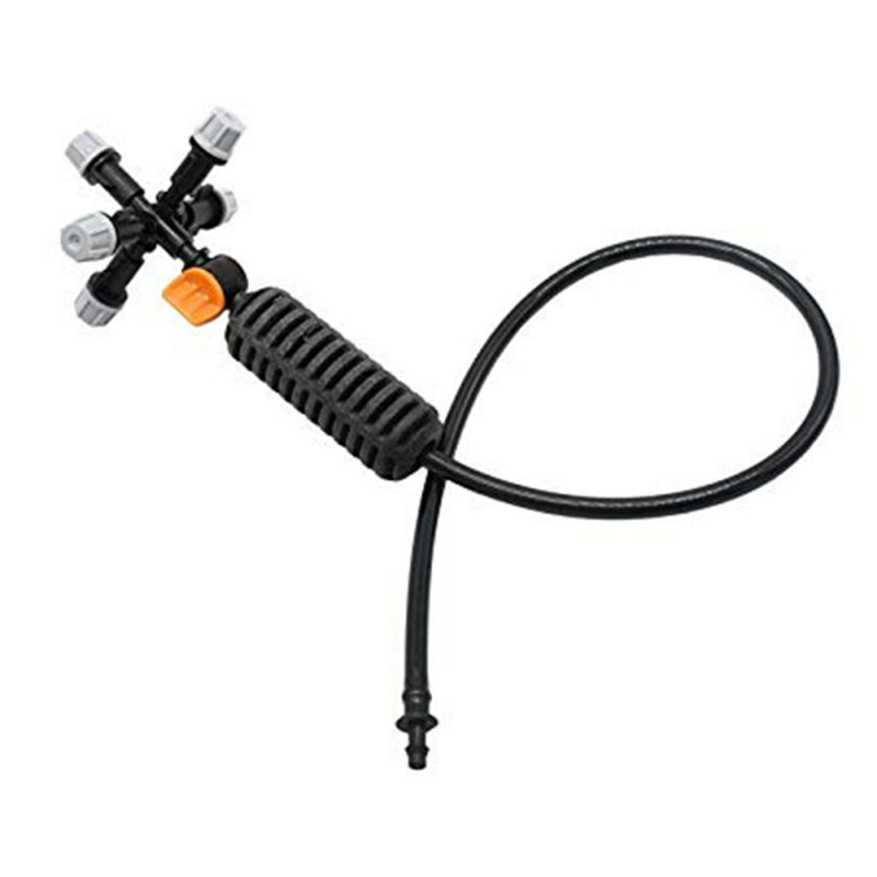 Siopsrl| Rotatable Spray Nozzle with Multiple Spray Heads – Adjustable Irrigation for Garden Plants