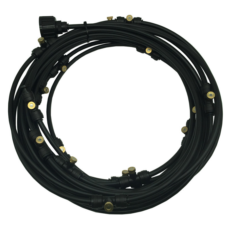 Siopsrl| Spray irrigation system – Water hose with spray nozzles for refreshing cooling in the garden