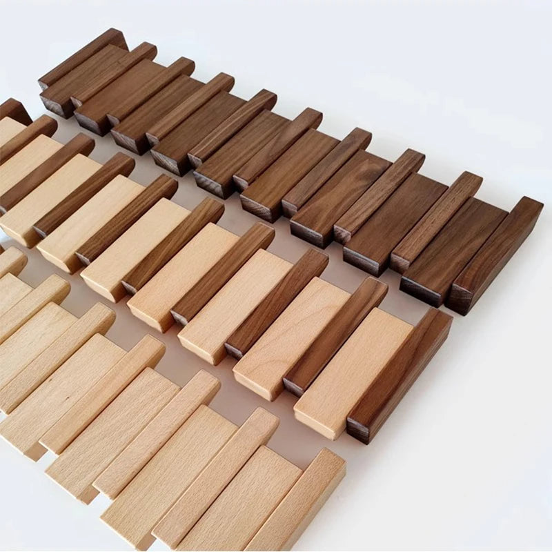 Siopsrl| Wooden Hanger with Convenient Folding Hooks