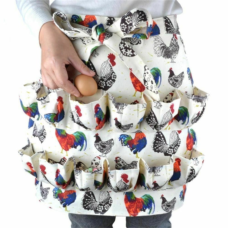 Multi-Pocket Eggs Harvest Working Aprons | Siopsrl