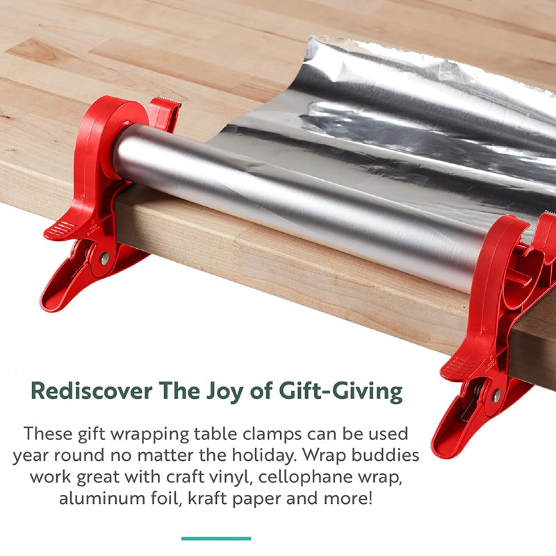 Siopsrl| 🎁Wrap Buddies Holiday Tabletop Gift Wrapping Tools Set