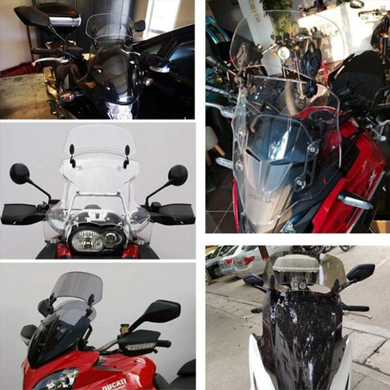 Siopsrl| Universal Motorcycle Windshield Extension