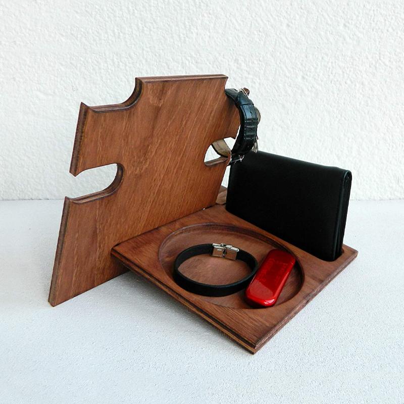 Siopsrl| Wood Desktop Storage Container