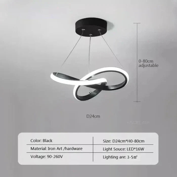 WaveGlow Ceiling Light – Stylish LED Ceiling Lighting Siopsrl