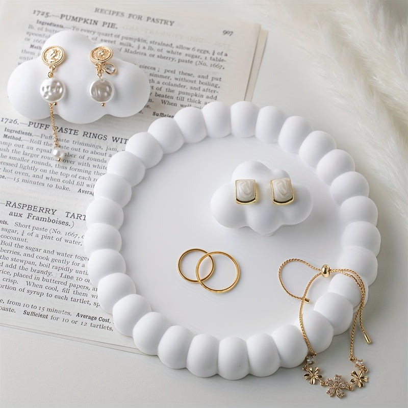 Elegant RingTray - Multifunctional Jewelry Dish for Stylish Organization Siopsrl