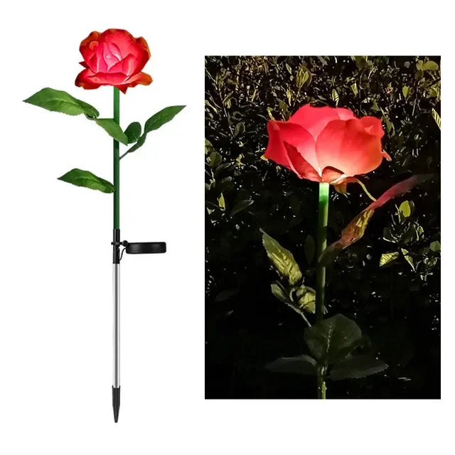 Siopsrl| Modern Outdoor Solar Lighting with 7 Flowers