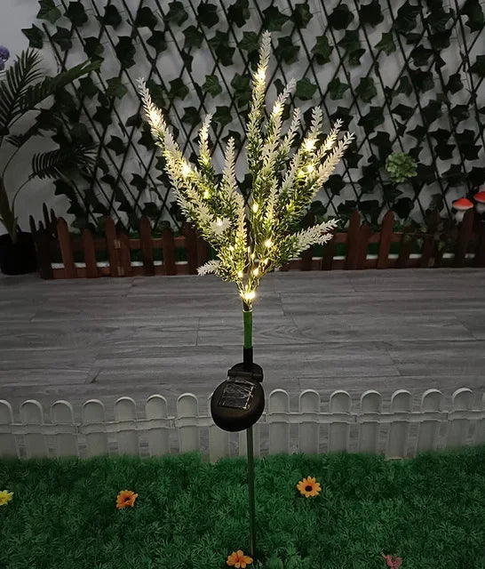 Siopsrl| Modern Outdoor Solar Lighting with 7 Flowers