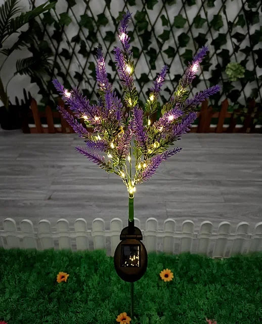 Siopsrl| Modern Outdoor Solar Lighting with 7 Flowers