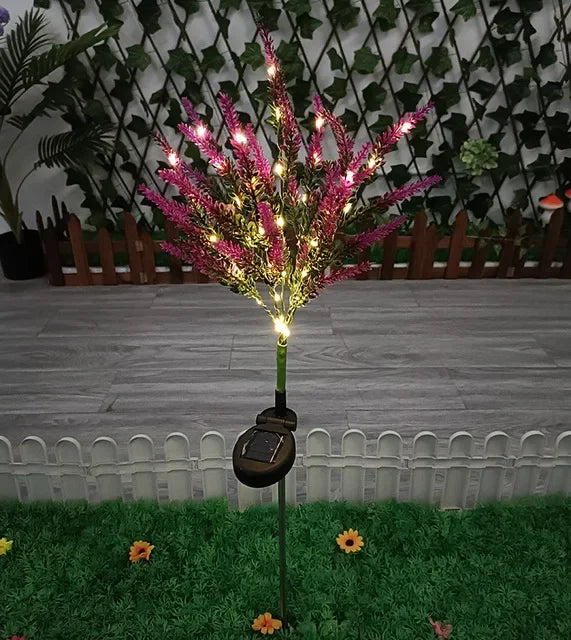 Siopsrl| Modern Outdoor Solar Lighting with 7 Flowers