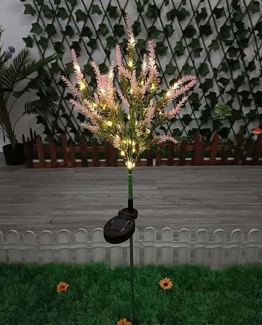 Siopsrl| Modern Outdoor Solar Lighting with 7 Flowers