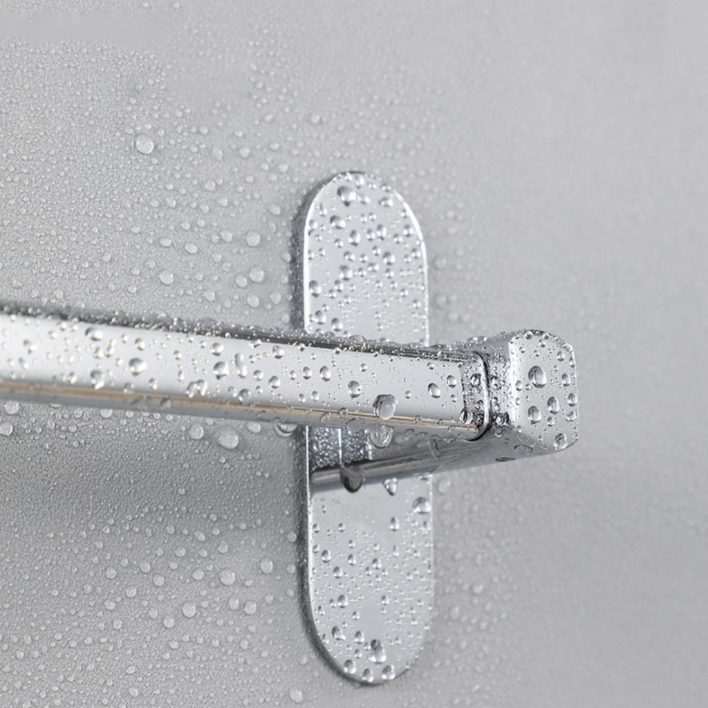 Siopsrl| 2-Piece Stainless Steel Slip Resistant Modern Chrome Bathroom Hardware Set