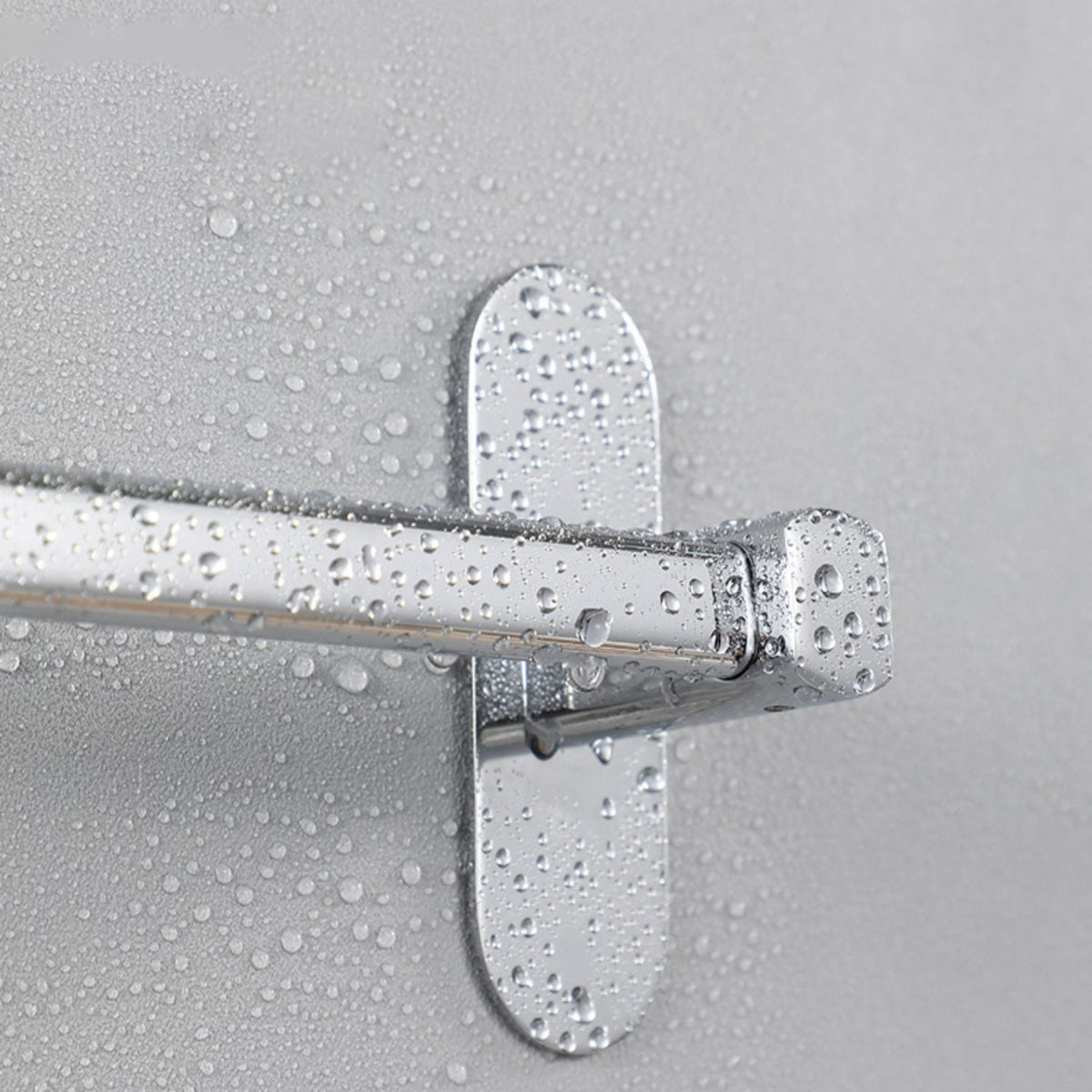 Siopsrl| 2-Piece Stainless Steel Slip Resistant Modern Chrome Bathroom Hardware Set