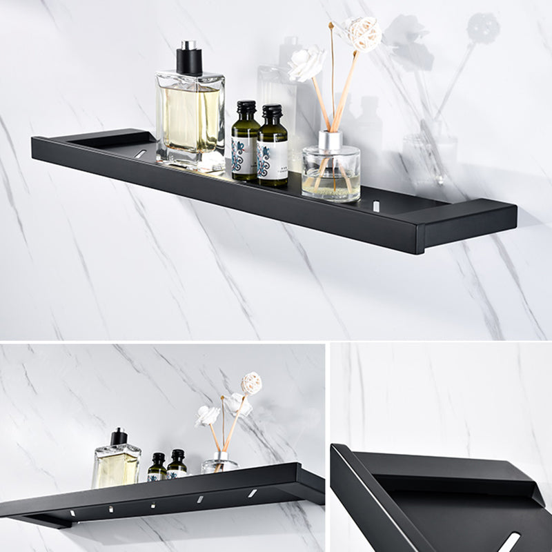 Siopsrl| 5-piece Modernism Bathroom Accessory Set in Matte Black Stainless Steel