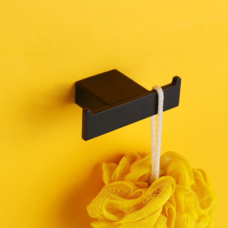 Siopsrl| Modern Bathroom Accessories Hardware Set Black Bathroom Accessories Hardware Set